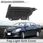 1 Pc Car Front Right Fog Light Grill For Nissan Versa 2020-2022 NO.622565EE0A. Fixed Price $22.49.