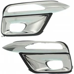 For Infiniti QX80 Fog Light Cover 2015-2017 Driver And Passenger Side Pair Black. Fixed Price $136.70.