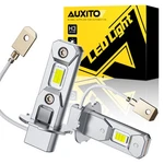 Auxito H3 Led Fog Light Bulb Conversion Kit Super Bright White Drl Lamp 6500K. Fixed Price $23.74.