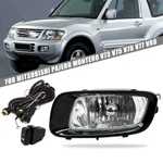 For Mitsubishi Pajero Montero Front Bumper Driving Fog Lamp Light W/ Wire Kit. Fixed Price $126.39.