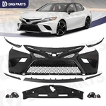 For 2018 2019 2020 Toyota Camry Xse Front Bumper Cover Grille W/o Sensor Hole. Fixed Price $227.99.