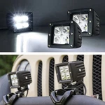 (2) 3" 20W Cree Led Cubic Pod Lights For Truck Jeep Off-road Atv 4WD 4X4 Etc. Fixed Price $35.09.