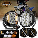 Auxbeam 5" 20400LM Led Pods Side Shooter White Lights Amber Drl For Cam-am. Fixed Price $195.49.
