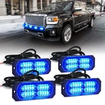 Xprite Blue 20 Led Surface Flush Mount Grille Strobe Flashing Lights Kit Deck. Fixed Price $124.69.