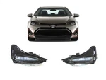 For 2017-2019 Toyota Corolla Daytime Running Light With Bezel Trim Set TO2562102. Fixed Price $94.30.