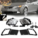 Pair Front Fog Lights Driving Lamp Clear W/bulbs Set Fits 2010-2012 Kia Forte. Fixed Price $48.44.