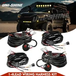 Wiring Harness Kit Cable Fuse Relay Switch Led Work Light Bar Driving Lamp Truck. Fixed Price $9.79.