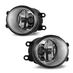 Winjet CFWJ-0074-C Clear Fog Lights W/wiring Kit For 06-10 Toyota Yaris 4DR. Fixed Price $35.67.