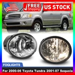 Fog Fit 01-07 Sequoia/tundra Bumper Lights With Halogen Bulbs Us. Fixed Price $47.29.