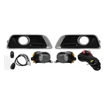Labwork Left+right Front Bumper Fog Lights Kit For Chevy Malibu 2013-2015 Clear. Fixed Price $29.90.
