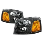 Spyder Auto 9042652 Headlights Fits 02-09 Envoy Xl Xuv. Fixed Price $133.00.