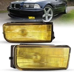 Fog Lights For 1992-1999 Bmw Series E36 M3 Glass Yellow Driving Lamps W/bulbs. Fixed Price $38.99.