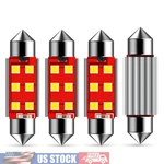 Auxito 4PCS 41MM 42MM 6SMD Led Dome Map Interior Light Bulbs 578 211-2 212-2. Fixed Price $12.82.