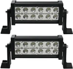 2 Pack Extremely Bright Led Off-road Driving Light Bars, IP67 Waterproof, 6000K. Fixed Price $32.99.