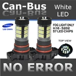 Icbeamer 12V Canbus Led H16 PSX24W 57W Replace Oem Halogen Fog Light Bulb S78. Fixed Price $10.99.