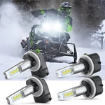 4 Super Bright Led Light Bulbs For Arctic Cat Snowmobile High & Low Beam. Fixed Price $29.99.