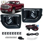 For 2015-2019 Gmc Sierra 2500 3500 Hd Led Fog Lights Driving Lamps Lh+rh Wiring. Fixed Price $76.05.