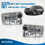 2015 2016 2017 Ford Expedition Led Fog Light Chrome Right + Left Pair. Fixed Price $210.19.