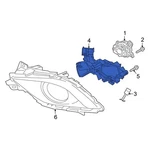 For Mazda 2016-2017 G46L51694 Left Fog Light Bracket. Fixed Price $25.97.