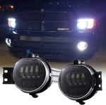 Z-offroad 2PCS 63W Led Fog Lights Lamps Black For Dodge Ram. Fixed Price $98.64.