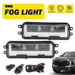 Lh&rh Lens Clear Black Led Fog Driving Lights Bumper For 2022-2024 Toyota Tundra. Fixed Price $63.74.