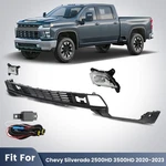 Front Lower Bumper Cover Kit For 2020-2023 Chevy Silverado 2500 Hd W/ Fog Light. Fixed Price $269.99.
