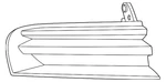 Genuine Porsche Tail Lamp Assembly 95B-945-091-AL. Fixed Price $604.63.