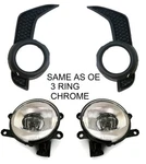 Led Fog Light Kit For Fits 2014-20 Toyota 4RUNNER Bezels Chrome Reflectors. Fixed Price $99.95.