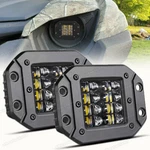 For 14-17 Yamaha Viking 700 Headlight 24W Spot Beam Led Pod Kit 2PCS. Fixed Price $23.49.