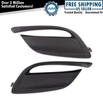 Fog Light Hole Cover Set Black Fits 2017-2018 Mazda 3. Fixed Price $34.85.