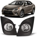 Pair Fog Lights For 2014-2016 Toyota Corolla Front Bumper Lamps W/wiring Switch. Fixed Price $39.99.