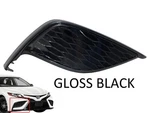 Fits 2021-2024 Toyota Camry Xse Front Bumper Fog Cover Right Side Gloss Black. Fixed Price $44.21.