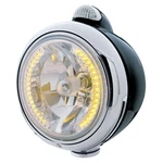 Headlight H4 Bulb W/ Amber & Turn Signal - Led/clear Lens. Fixed Price $349.29.