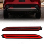 Pair For Toyota RAV4 2019-2021 Led Reflector Rear Brake Lights Red Lens. Fixed Price $19.99.
