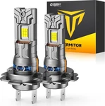 Fahren H7 Led Headlight Bulb 95000 Lumens Ultra Brightest Low/fog Beam 120W Pair. Fixed Price $64.99.