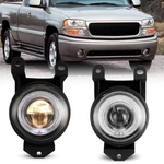 For 1999-2006 Gmc Sierra 1500 C3/DENALI Fog Lights Front Bumper Driving Lamps. Fixed Price $50.99.