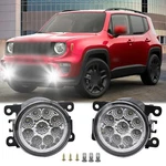 Led Front Bumper Fog Lights Lamps Fit For Jeep Renegade 2015-2023 Replacement. Fixed Price $27.99.