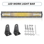 22"INCH Led Work Light Bar Quad Tri Row Spot Flood Driving Offroad Truck 21" Us. Fixed Price $39.99.