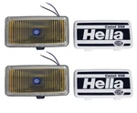 Hella 550 Series 55W 12V H3 Fog Lamp Kit - Amber. Fixed Price $119.92.