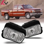 For Chevy Silverado 2003-2007 Clear Lens Pair Bumper Fog Light Replacement Lamps. Fixed Price $40.99.