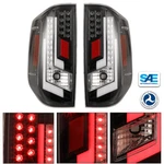 Led For 2014-2020 Toyota Tundra Tail Lights Drl Bar Clear Brake Lamps Assembly. Fixed Price $134.59.