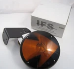 7" Amber Arrow Lens Bus, Truck & Trailer Turn Signal Light With Bracket. Fixed Price $22.50.