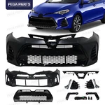 Complete Front Bumper Upper Grille Fog Light Set For 17-19 Toyota Corolla Xse. Fixed Price $254.96.