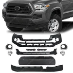 Front Bumper Kit For 16-23 Toyota Tacoma Valance Panel Brackets Fog Lights Bezel. Fixed Price $412.99.