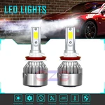 Shenkenuo H11/H9/H8 Led White Headlight Kit High Low Beam Fog. Fixed Price $15.29.