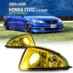 Pairs For 2004-2005 Honda Civic 2/4DR Bumper Fog Lights Lamps+switch+wirings. Fixed Price $36.99.