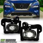 For 2021-2023 Nissan Rogue Led Bumper Fog Lights Driving Lamps W/switch Pair Set. Fixed Price $38.99.