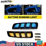 2X Led Daytime Running Lights Fog Lamps Drl For Honda Civic Type 2017-2021 Us. Fixed Price $62.69.
