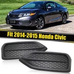 Front Bumper Fog Light Cover Set For 2014-2015 Honda Civic Coupe Left&right Pair. Fixed Price $28.99.