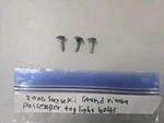 2006 Suzuki Grand Vitara Passenger Fog Light Screws 35500-63J01-000 89204002. Fixed Price $19.99.